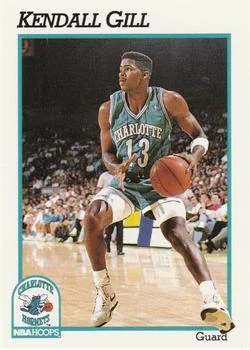 1991-92 Hoops Kendall Gill #21 card image