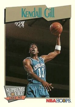 1991-92 Hoops Kendall Gill SC #454 card image