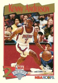 1991-92 Hoops Kenny Anderson Draft Picks #547 card image