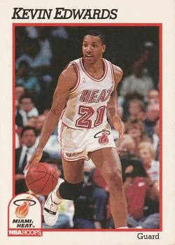 1991-92 Hoops Kevin Edwards #111 card image