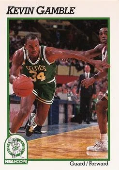 1991-92 Hoops Kevin Gamble #11 card image
