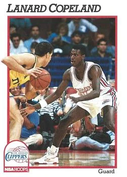 1991-92 Hoops Lanard Copeland #377 card image