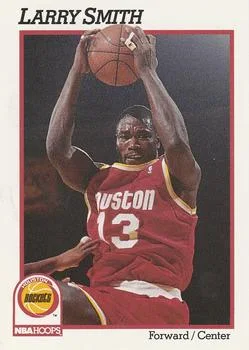 1991-92 Hoops Larry Smith #80 card image
