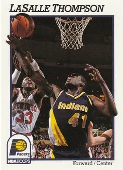 1991-92 Hoops LaSalle Thompson #89 card image