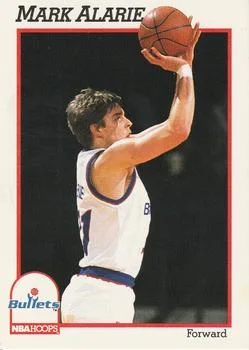 1991-92 Hoops Mark Alarie #444 card image