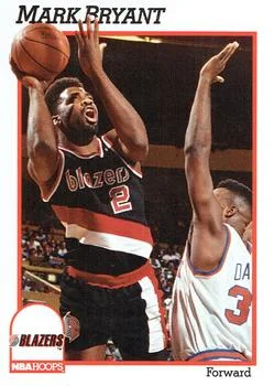 1991-92 Hoops Mark Bryant #172 card image