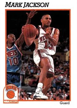 1991-92 Hoops Mark Jackson #141 card image