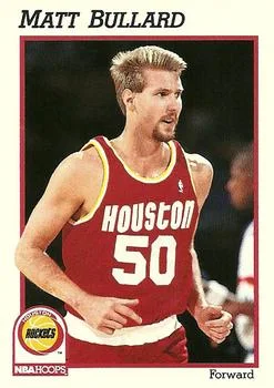 1991-92 Hoops Matt Bullard #368 card image