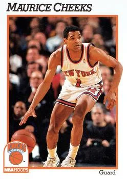 1991-92 Hoops Maurice Cheeks #139 card image