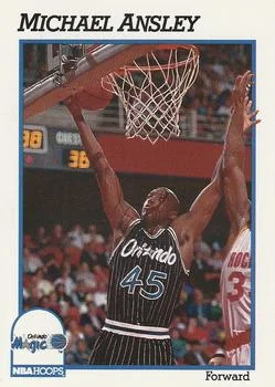 1991-92 Hoops Michael Ansley #148 card image