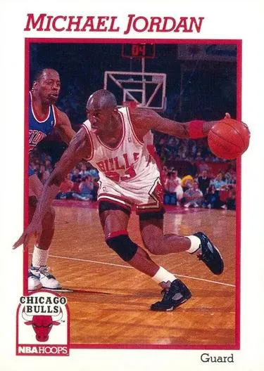 1991-92 Hoops Michael Jordan Prototypes #004 card image