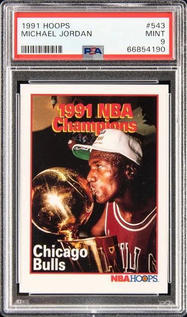 1991-92 Hoops Michael Jordan #543 card image