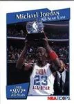 1991-92 Hoops Michael Jordan MVP All-Stars #IX card image