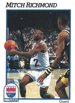 1991-92 Hoops Mitch Richmond #429 card image