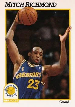1991-92 Hoops Mitch Richmond #73 card image