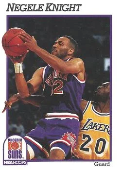 1991-92 Hoops Negele Knight #418 card image