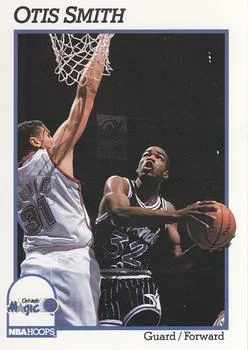 1991-92 Hoops Otis Smith #153 card image