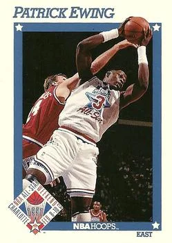 1991-92 Hoops Patrick Ewing #251 card image