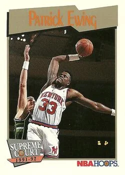 1991-92 Hoops Patrick Ewing SC #483 card image