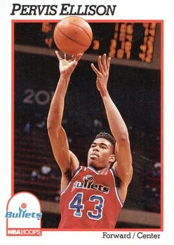 1991-92 Hoops Pervis Ellison #214 card image