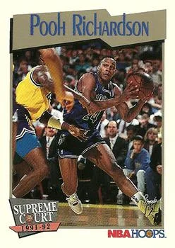 1991-92 Hoops Pooh Richardson SC #480 card image