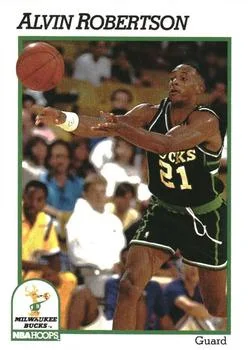 1991-92 Hoops Alvin Robertson PROTO Prototypes #120 card image