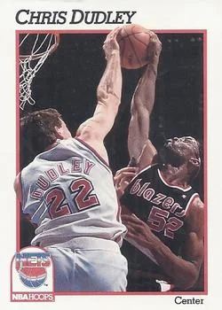 1991-92 Hoops Chris Dudley PROTO [Prototypes] Prototypes #135 card image