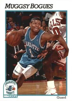 1991-92 Hoops Muggsy Bogues PROTO Prototypes #18 card image