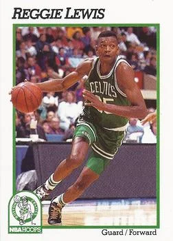 1991-92 Hoops Reggie Lewis #13 card image