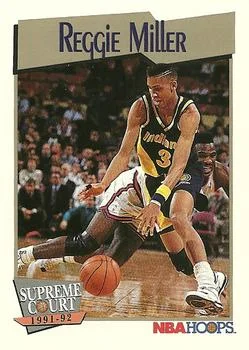 1991-92 Hoops Reggie Miller SC #469 card image