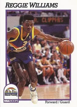 1991-92 Hoops Reggie Williams #56 card image