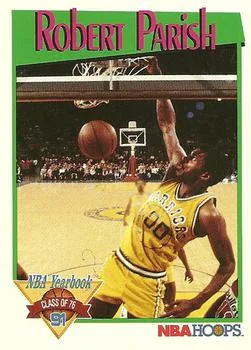 1991-92 Hoops Robert Parish YB #324 card image