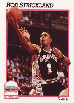 1991-92 Hoops Rod Strickland #196 card image