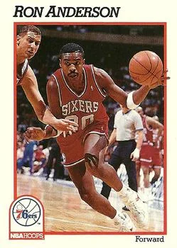 1991-92 Hoops Ron Anderson #155 card image