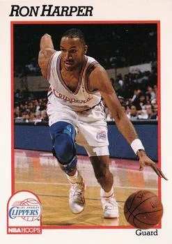 1991-92 Hoops Ron Harper #93 card image