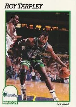 1991-92 Hoops Roy Tarpley #49 card image