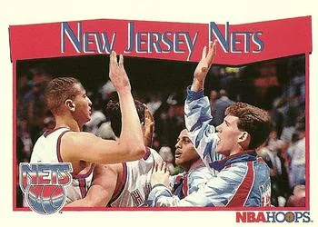 1991-92 Hoops Sam Bowie / Jud Buechler #290 card image