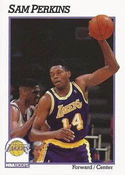 1991-92 Hoops Sam Perkins #102 card image