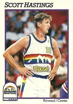 1991-92 Hoops Scott Hastings #358 card image