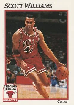 1991-92 Hoops Scott Williams #346 card image