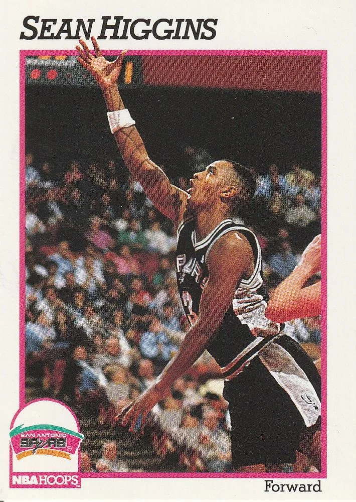 1991-92 Hoops Sean Higgins #435 card image