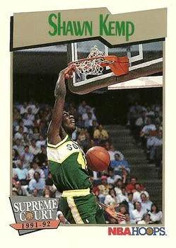 1991-92 Hoops Shawn Kemp SC #497 card image
