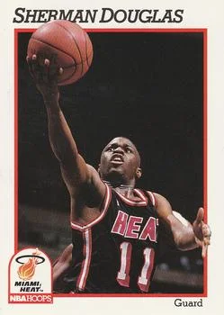 1991-92 Hoops Sherman Douglas #110 card image