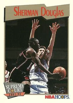 1991-92 Hoops Sherman Douglas SC #475 card image