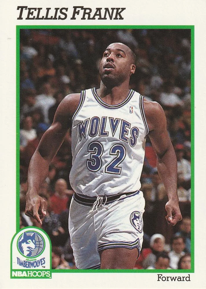 1991-92 Hoops Tellis Frank #396 card image