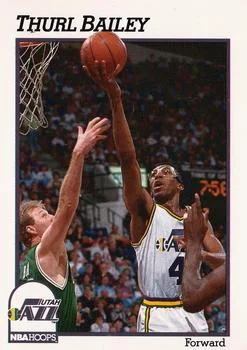 1991-92 Hoops Thurl Bailey #205 card image