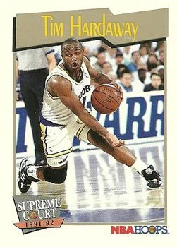 1991-92 Hoops Tim Hardaway SC #465 card image