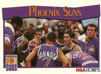 1991-92 Hoops Tom Chambers / Jeff Hornacek / Kevin Johnson #294 card image