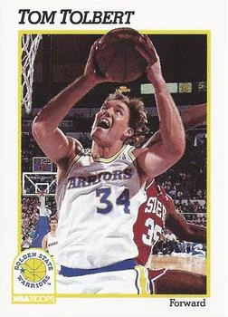 1991-92 Hoops Tom Tolbert #74 card image
