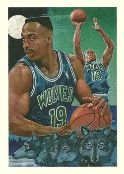 1991-92 Hoops Tony Campbell TC #518 card image